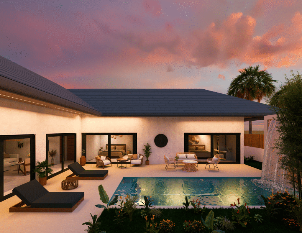 3 bedrooms Villa Night